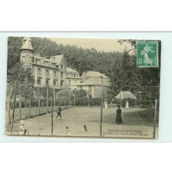 61.BAGNOLES DE L'ORNE.LE TENNIS DE L'ETABLISSEMENT THERMAL