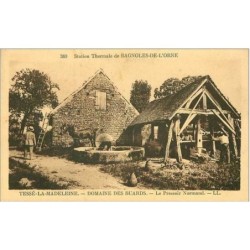 61.BAGNOLES DE L'ORNE.TESSE LA MADELEINE.DOMAINE DES BUARDS.LE PRESSOIR NORMAND