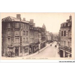 CAR-AAAP10-61-0704 - FLERS - grande rue - Coiffeur, Citroen, Commerce