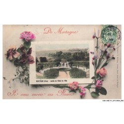 CAR-ADEP1-0028-61 - MONTARGNE - Je vous envoie ces fleurs