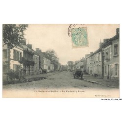 CAR-ADEP1-0021-61 - LE MESLE-SUR-SARTHE - Le faubourg loyer