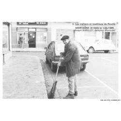 CAR-ACUP15-0922-61 - MORTAGNE - Joseph barillet - Balayeur municipal
