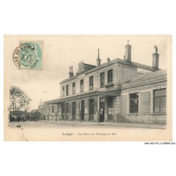 CAR-ACSP12-0760-61 - LAIGLE - La gare du chemin de fer