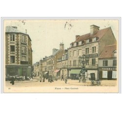 61.FLERS.PLACE CENTRALE.PHARMACIE.BRASSE RIE RESTAURANT