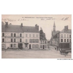 CAR-AEQP6-0299-61 - MORTAGNE - Place d'Armes et Rue d'Alencon