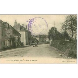 61.PERVENCHERES.ROUTE DE MORTAGNE.HOTEL DE LA CROIX D'OR