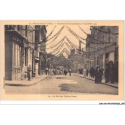 CAR-AAAP9-61-0643 - LA-FERTE-MACE - concours de gymnastique le 29 juillet 1934 - la rue des quatres roues