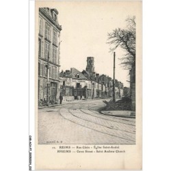CAR-ACAP7-0446-51 - REIMS - rue cérès - église saint-andré