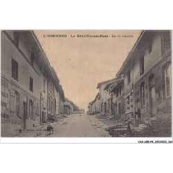 CAR-ABEP4-0368-51 - L'ARGONNE - La Neuville-au-pont - rue du cimetiere