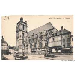 CAR-ACQP7-0466-51 - SEZANNE - L'église