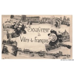 CAR-ADBP10-0661-51 - Souvenir de VITRY-LE-FRANCOIS