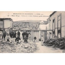 51 - Ay - SAN21771 - Révolution - Maison Bisinger - gardée militairement - Grève
