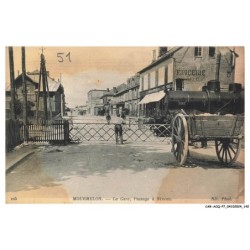CAR-ACQP7-0469-51 - MOURMELON - La gare - Passe à niveau