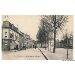 CAR-ACQP7-0447-51 - EPERNAY - boulevard du pont-neuf
