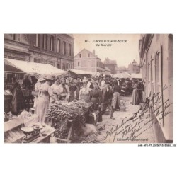 CAR-AFXP7-0354-80 - CAYEUX-SUR-MER - Le marché