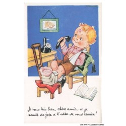 CAR-AFAP18-0861-ILLUSTRATEUR - GOUGEON - Je vais tres bien - Chere amie