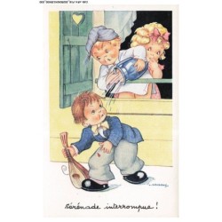 CAR-AFAP18-0876-ILLUSTRATEUR - GOUGEON - Serenade interrompue