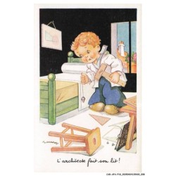 CAR-AFAP18-0865-ILLUSTRATEUR - GOUGEON - L'Architecte fait son lit
