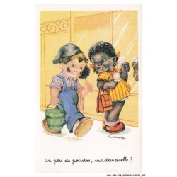 CAR-AFAP18-0877-ILLUSTRATEUR - GOUGEON - Un peu de Poudre - mademoiselle
