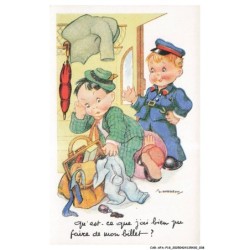 CAR-AFAP18-0880-ILLUSTRATEUR - GOUGEON - Qu'est ce que j'ai bien pu faire de mon billet