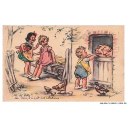 CAR-ADXP4-0181-ILLUSTRATEUR - OU EST TOTO - MA CHERE IL SE FAIT DES RELATIONS - BOURET