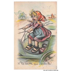 CAR-ADXP4-0168-ILLUSTRATEUR - VOILA LA COCOTTE QUI S'EMBALLE - BOURET
