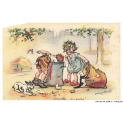 CAR-ADXP4-0167-ILLUSTRATEUR - CHOUETTE UN SUCRE - BOURET