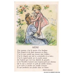 CAR-AEHP19-1067-ILLUSTRATEUR - BOURET - Mere - Une maman c'est le sourire d'un bonheur