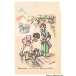 CAR-AEHP19-1088-ILLUSTRATEUR - BOURET - Bois pas tout - Pense un peu au grenouilles