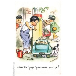 CAR-ADQP13-0940-ILLUSTRATEUR - BOURET - Faut etre gonflé pour rouler avec ça
