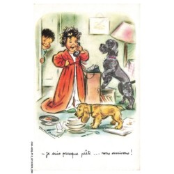 CAR-ADQP13-0948-ILLUSTRATEUR - BOURET - Je suis presque prete nous arrivons