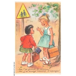 CAR-ADQP13-0947-ILLUSTRATEUR - BOURET - Gen t'as grandi en vacances
