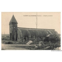 CAR-ADCP4-0273-80 - CLERY-SUR-SOMME - L'église provisoire