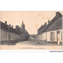 CAR-ABDP10-80-1001 - HARBONNIERES - RUE DE L'HOPITAL-DIEU