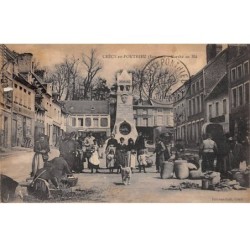 80 - CRECY EN PONTHIEU - SAN49462 - Marché au Blé