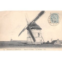 80 - EANCOURT SUR SOMME - SAN55964 - Environs d'Abbeville - Les moulins