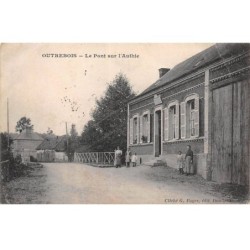 80 - OUTREBOIS - SAN35197 - Le Pont sur l'Authie - Pli
