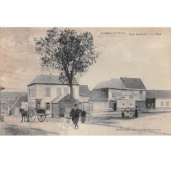 80. n°54013. NAMPS-AU-VAL. Café Lecointe. La Place