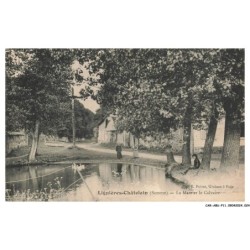 CAR-ABUP11-0950-80 - LIGNIERES-CHATELAIN - La mare et le calvaire