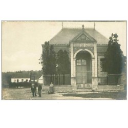 80.CERISY.n°29.ECOLE DE CERISY.CP PHOTO.PRISE AVANT 1914.ECOLE DES GARCONS