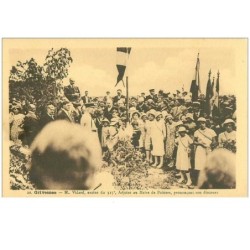 80.GRIVESNES.n°13673.M VIDARD ANCIEN 325e ADJOINT AU MAIRE DE POITIERS PRONONCANT SON DISCOURS
