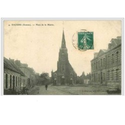 80.DAOURS.PLACE DE LA MAIRIE