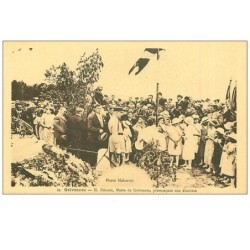80.GRIVESNES.n°4716.M DESTRES,MAIRE DE GRIVESNES,PRONONCANT SON DISCOURS