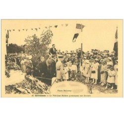 80.GRIVESNES.n°13678.LE PRESIDENT MALECOT PRONONCANT SON DISCOURS