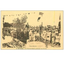 80.GRIVESNES.n°4714.LE PRESIDENT MALECOT PRONONCANT SON DISCOURS