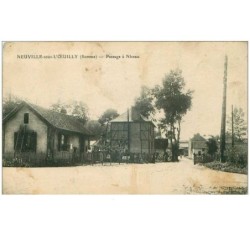 80.NEUVILLE SOUS L'OEUILLY.n°22940.PASSAGE A NIVEAU.TACHES