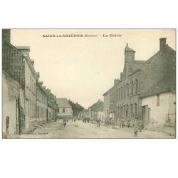 80.SAINS EN AMIENOIS.n°36.LA MAIRIE