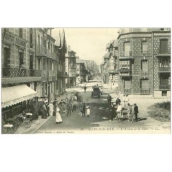 80.MERS SUR MER.n°17636.L'AVENUE DE LA GARE.HOTEL THANON