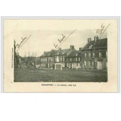 80.SENARPONT.LE CENTRE, COTE EST.DOCTEUR.ECOLES.POSTE