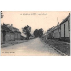 80 . n° 47082 . belloy sur somme . route nationale